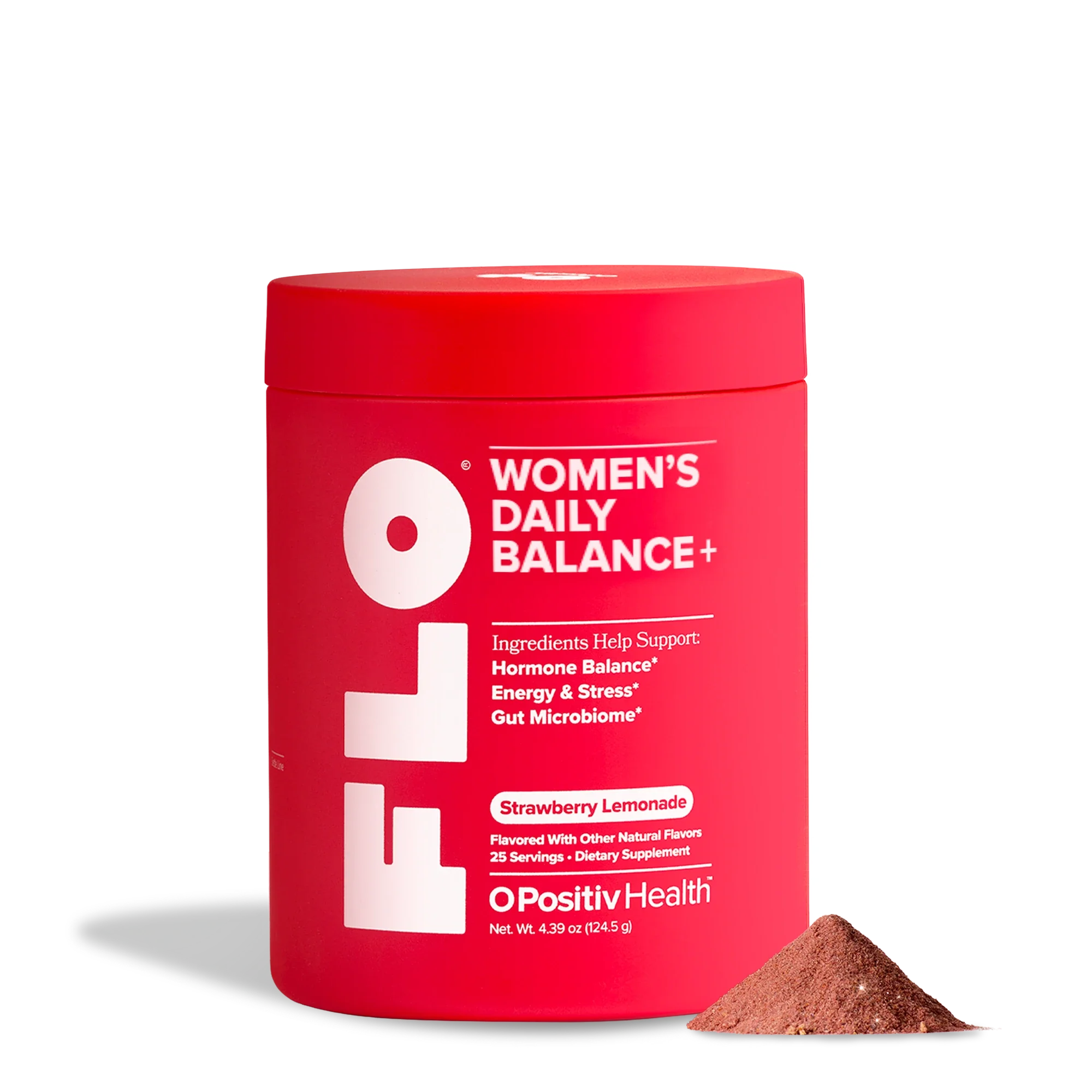 FLO | Strawberry Women's Daily Balance+ Powder