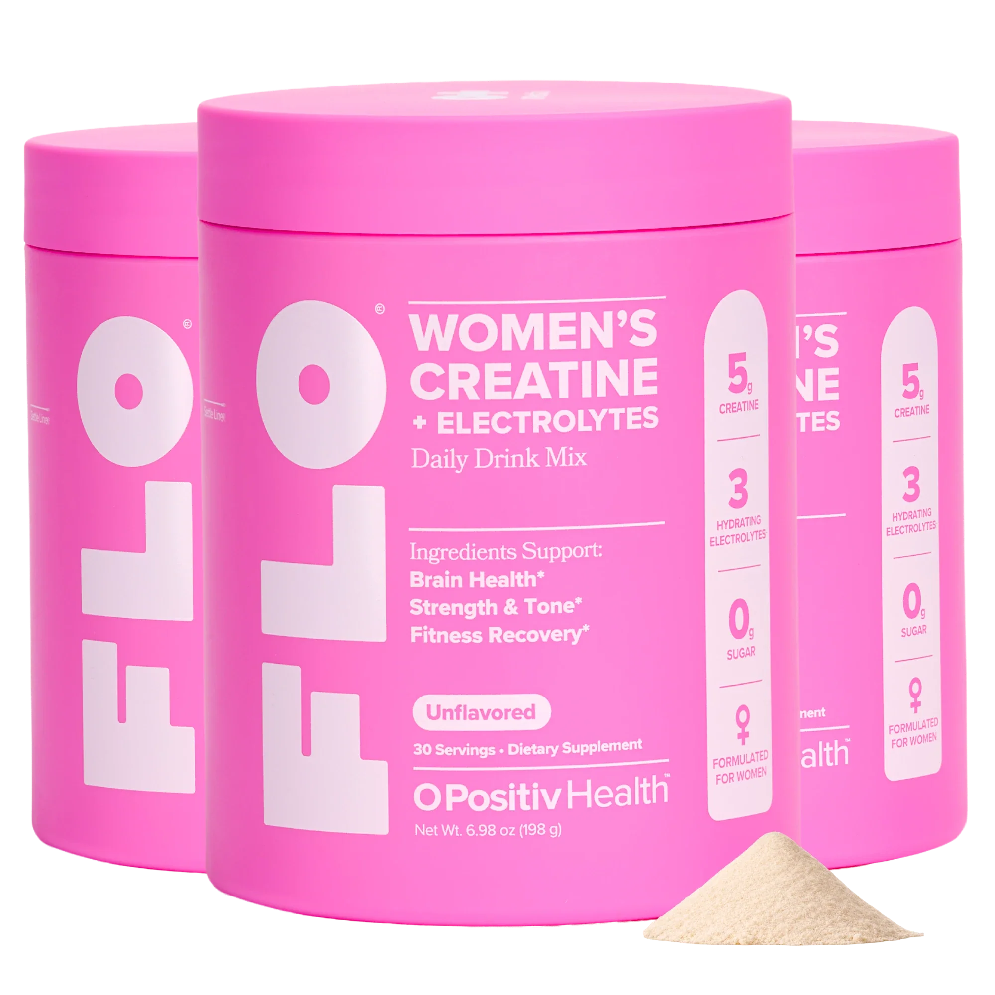 FLO - Women’s Daily Creatine + Electrolytes Bundle