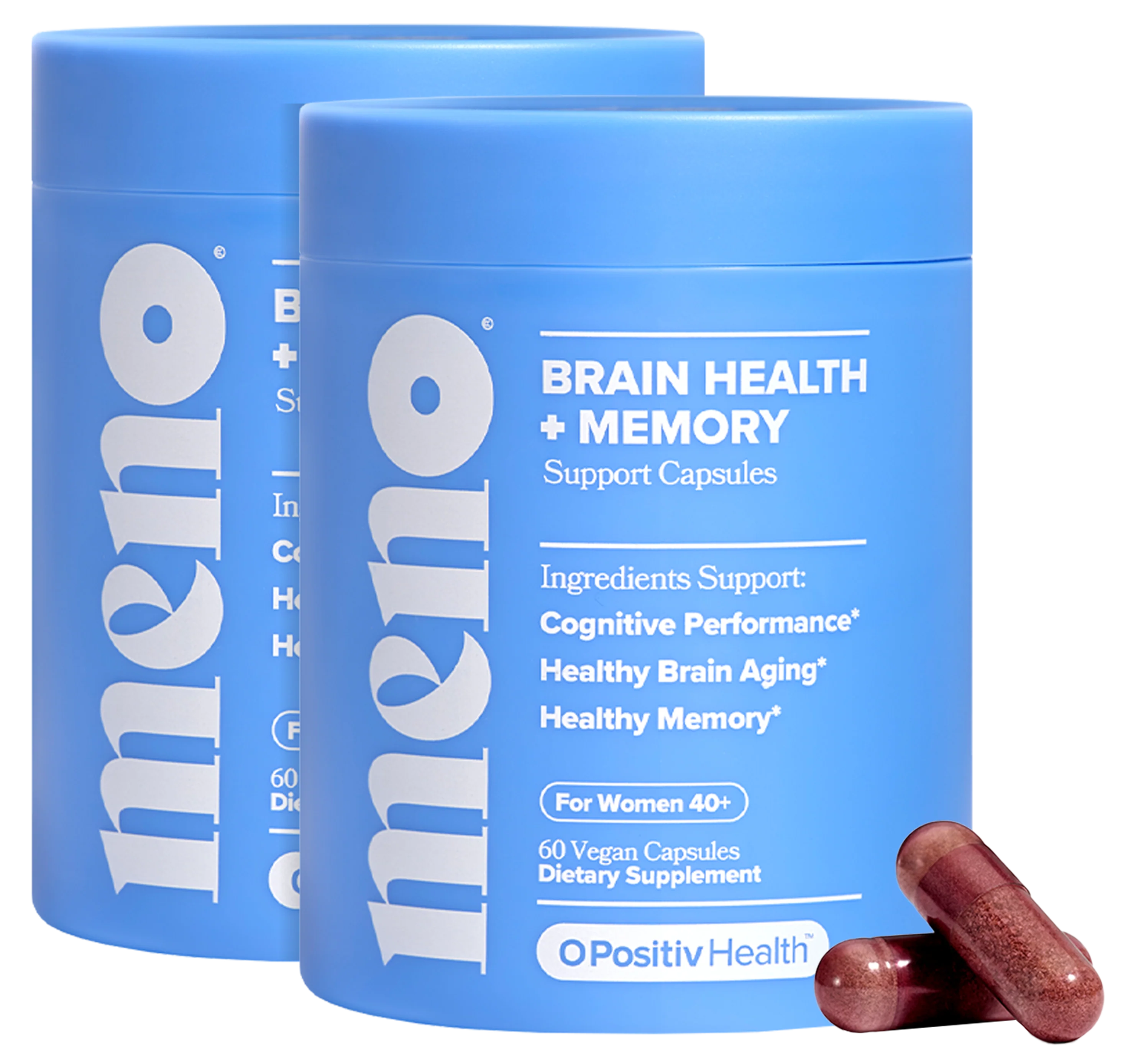 MENO - Brain Health & Memory Support Capsule - 2 Bottle