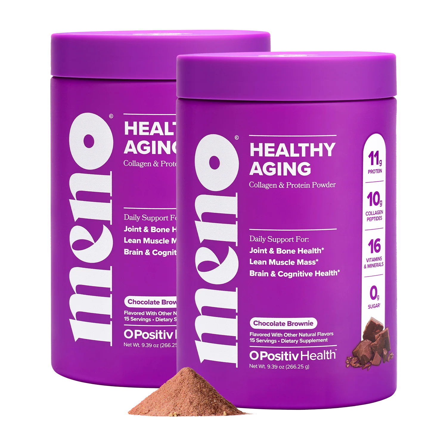MENO - Healthy Aging Daily Powder - 2 Bottle