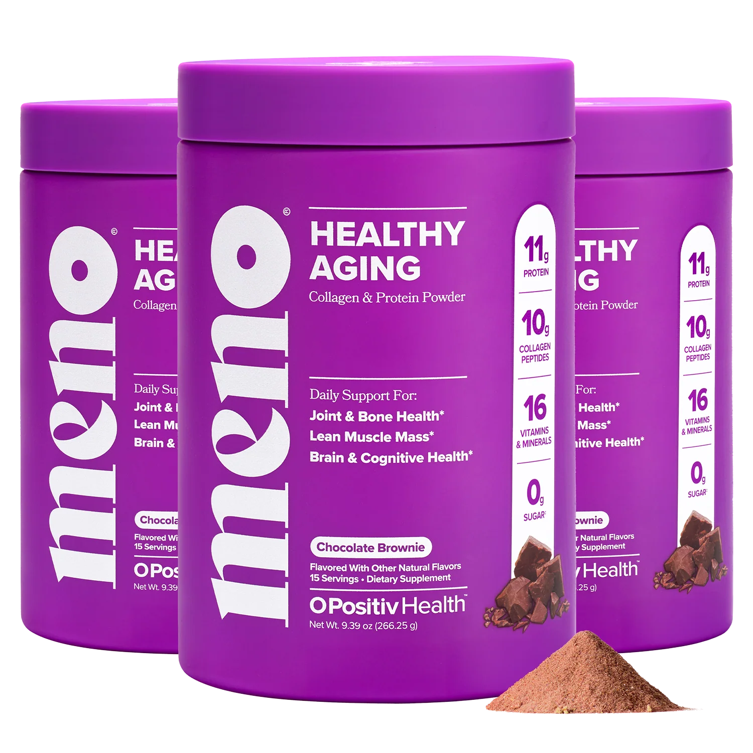 MENO - Healthy Aging Daily Powder - 3 Bottle Subscription