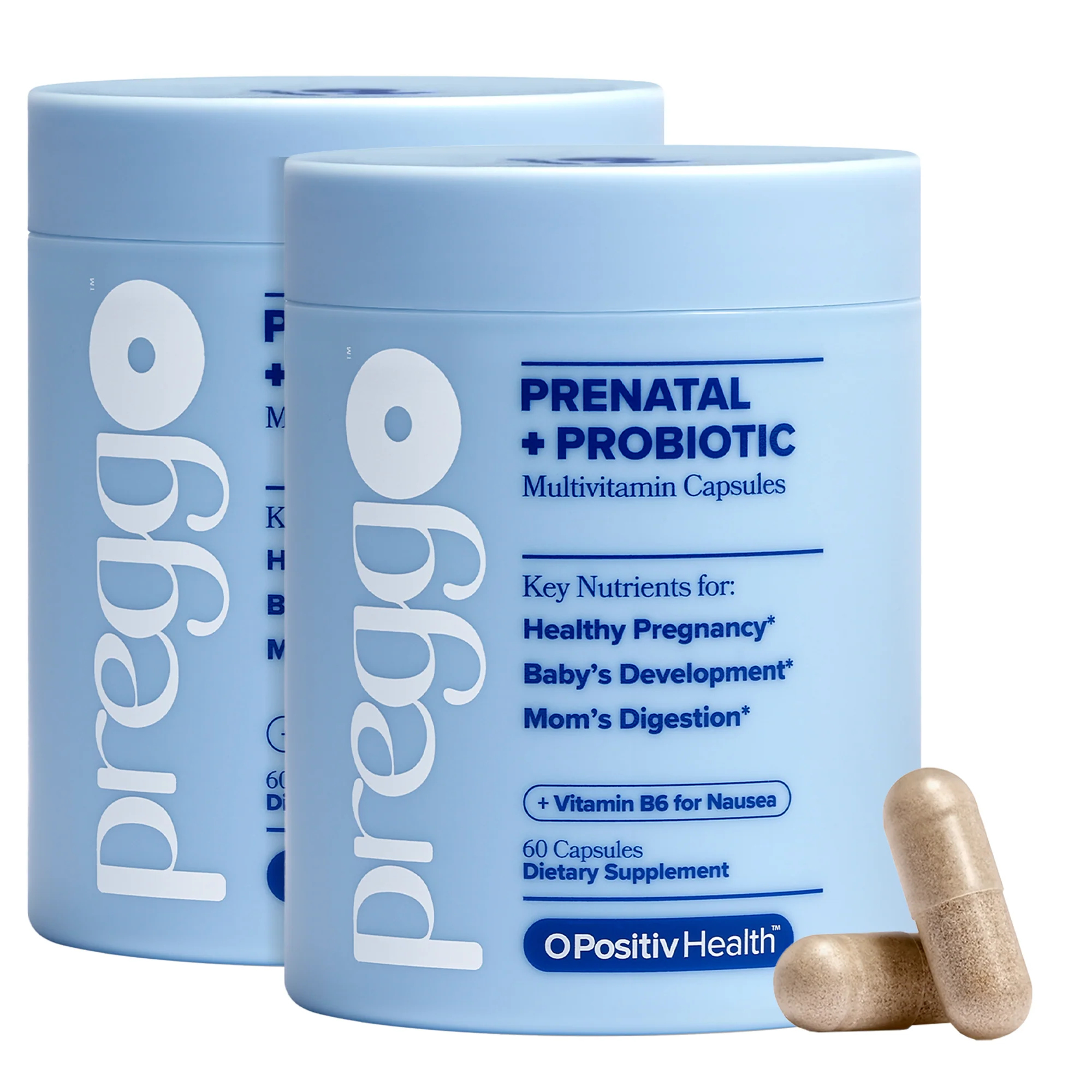 PREGGO - Probiotic Capsule - 2 Bottle - Image 2