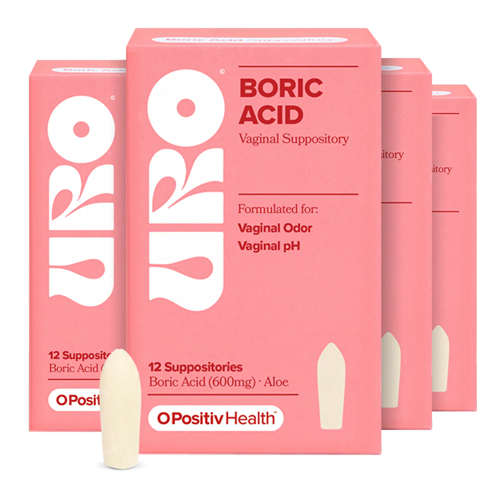 URO Boric Acid Vaginal Suppository - Bundle - Image 4