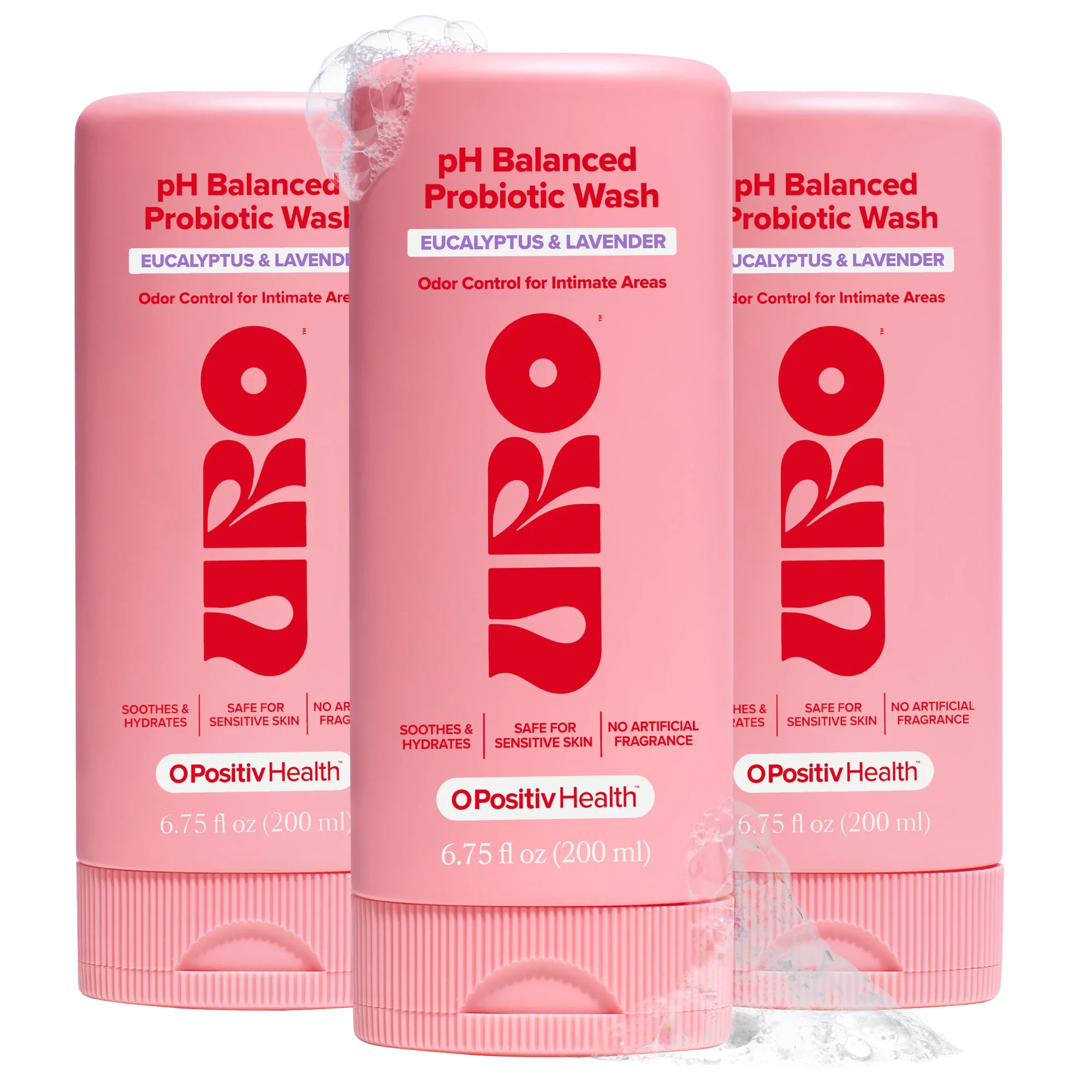 URO - pH Balanced Probiotic Wash - Bundle