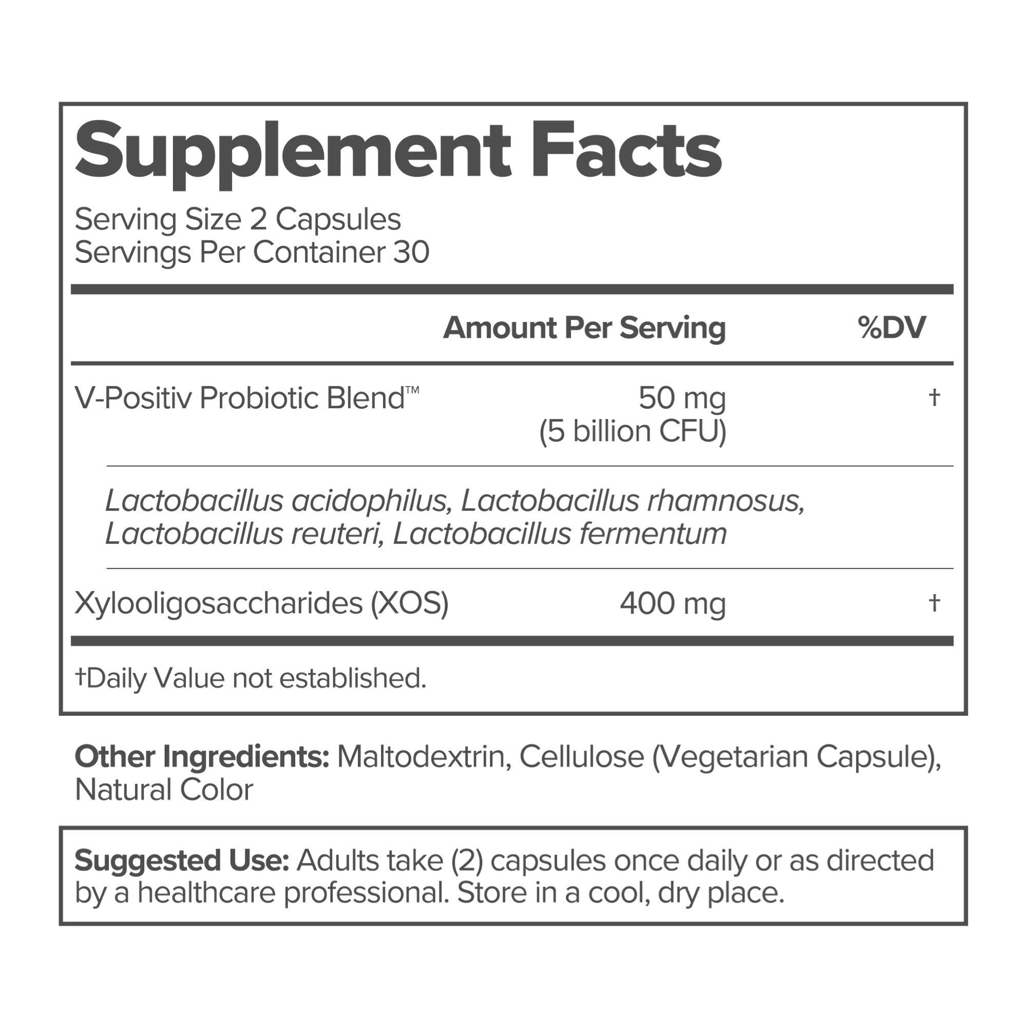 URO / Vaginal Probiotic Capsules - Image 2