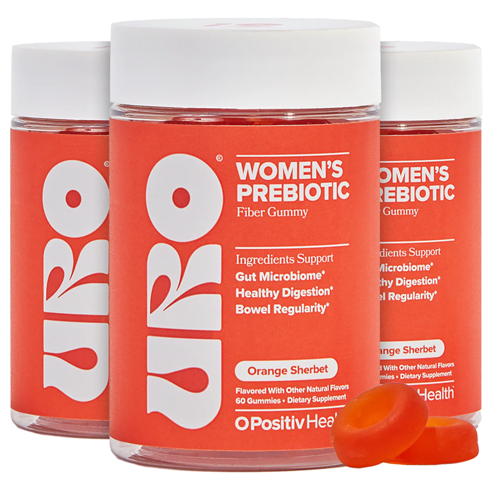 URO Women's Prebiotic Fiber Gummy - Bundle